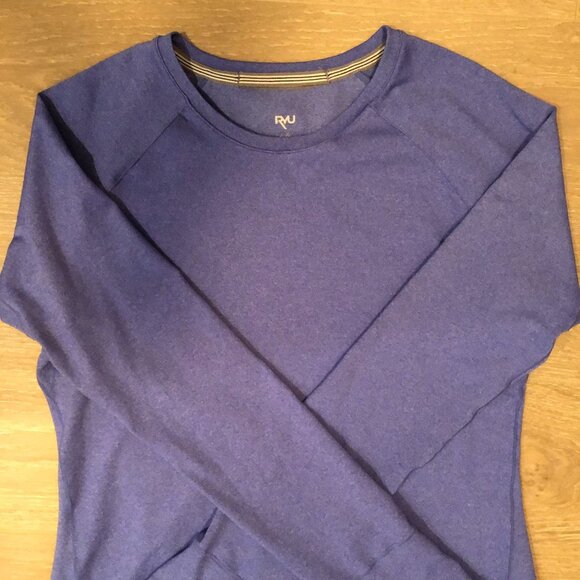 RYU Tec Layr Tech Long Sleeve Top Blue Size Small - Picture 2 of 8